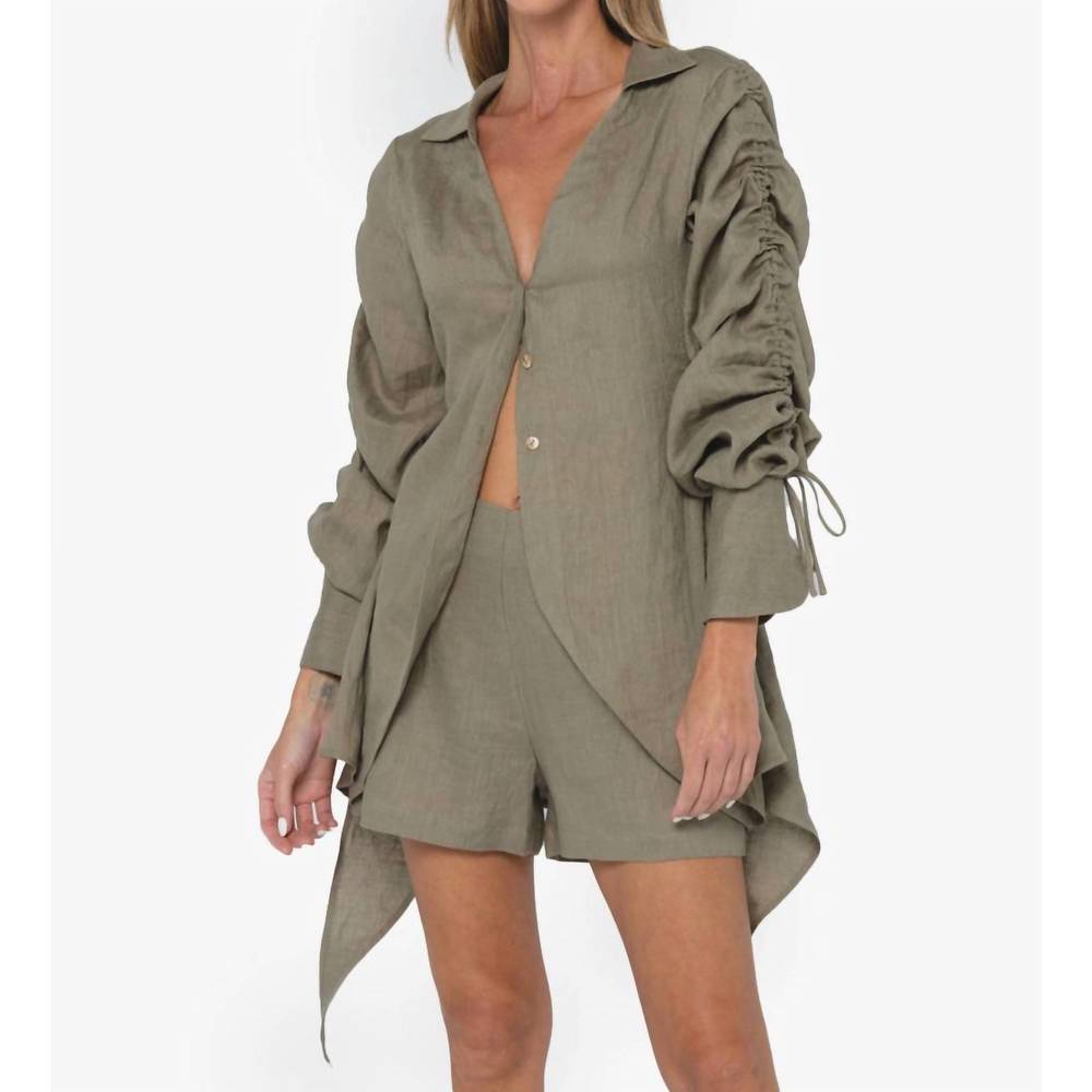 NEW JBQ andi high waisted shorts in vineyard